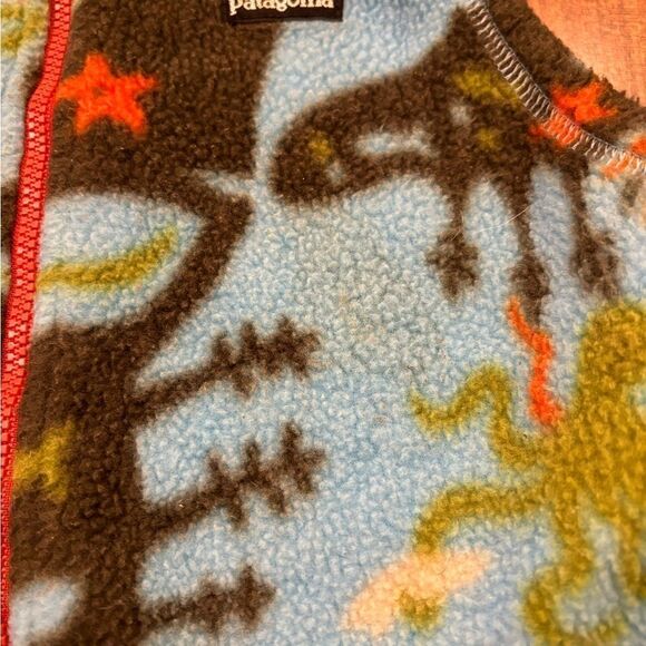 Patagonia vintage fleece patterned vest - Picture 6 of 7